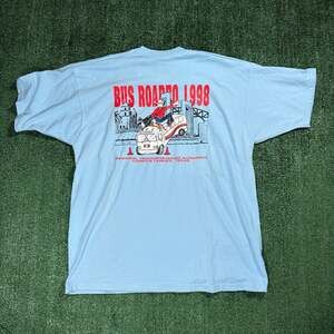 Vintage 1998 Fruit of the Loom Corpus Christi Bus Roadeo T-Shirt XL